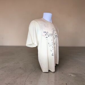 John Varvatos Tan Graphic Tee